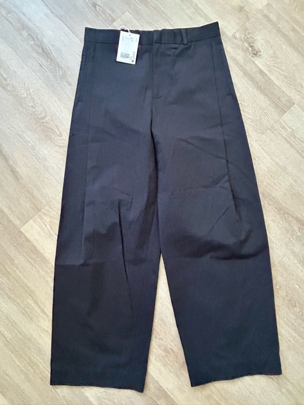 COS Black Wide-Leg Dress Trousers, Women's 6 or 8